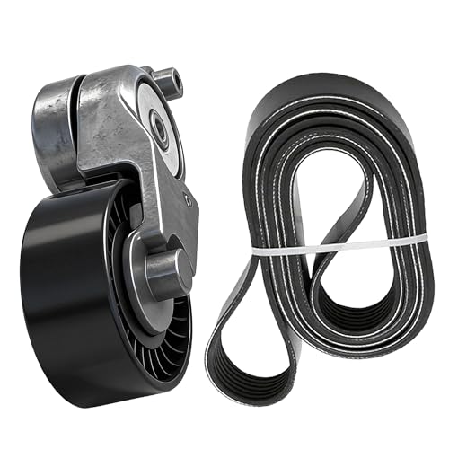 Serpentine Drive Belt and Tensioner Kit For Scion tC 11-16 Toyota - size: Toyota Camry, Rav4, Scion Tc (09-18)