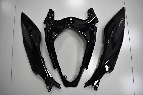 US STOCK Glossy Matte Black Fairing Fit for 2018-2023 Ninja 400 EX400 - color: 011 Glossy Matte Black