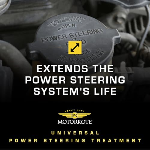 MotorKote Universal Power Steering Treatment | Full Synthetic Fluid | Prevents Wear & Corrosion | Compatible with All Systems | 16 Fl oz., 6-Pack