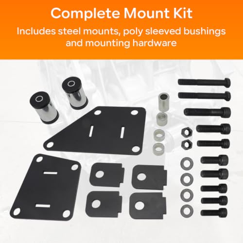 RWD Motor Mount Kit Fit for Honda K24A K24A2 K24A4 Engine Swap