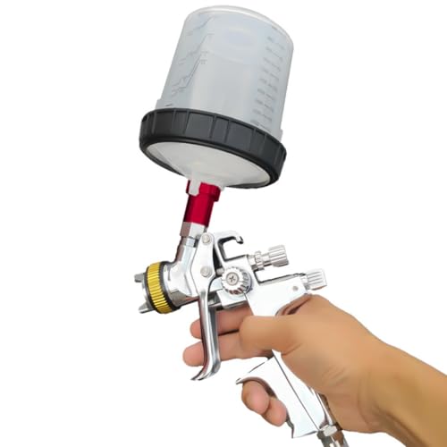 Osilly Car Spray Gun Cup Adapter, Master Elite Paint System MPS Automotive Female Adapter with 16mm 1.5mm Thread, Fit PRO-33, PRO-44, PRO-88 HVLP Spray Gun Models, Universal for SUV Truck RV - color: Internal thread