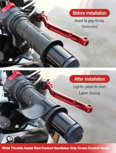 Throttle Assembly with Cable 7/8" Twist Throttle Handle Grip Kit