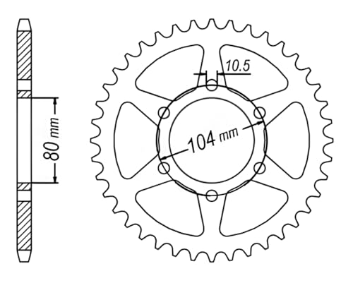 520 O-ring Motorcycle Chain and Sprocket Kit compatible with Kawasaki ZX6R (ZX636) Ninja 2013-2024