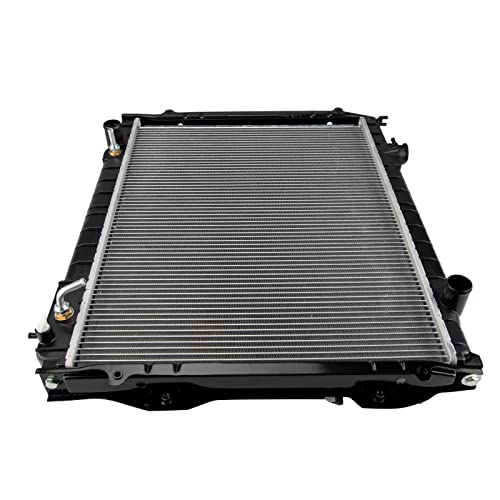 Torchbeam Car Aluminum Core Radiators Compatible with 1995-1998 2000-2004 Tacoma, 1999 Tacoma 3.4L, 1999 Tacoma 2.4L, 1999 Tacoma 2.7L Transmission Oil Cooler Included - size: 95-04 Tacoma