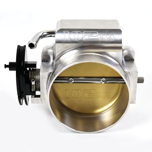 102mm ls Throttle Body Drive by Cable Without TPS & IAC Silver - size: 102mm Silver