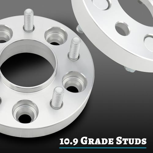 IRONTEK 5x120mm Wheel Spacers Compatible for BMW 323ci,M3, 525i, 525xi, 528i, 530i, 530xi, 535i, M5, 633i, 635i,M6, 730i, 840ci, 840i, 850ci,Forged 1 inch Thread Pitch M12x1.5 Hub Bore 72.6mm 4PCS - size: 5x120-1.5in-4PCS