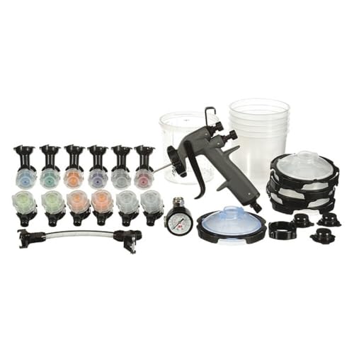 3M Performance Industrial Spray Gun Starter Kit, 26878, Whip Hose - style: Pressure Feed Kit