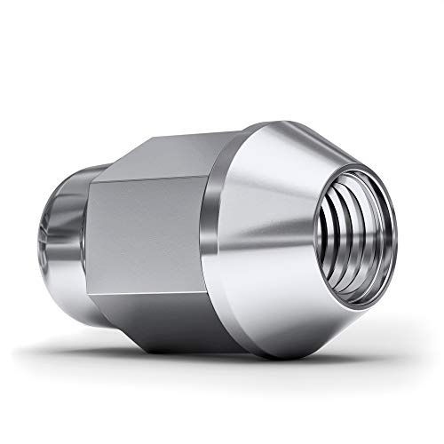 White Knight 1706S-20AM M12x1.25 Lug Nuts, Bulge Acorn Chrome Lug Nuts 12x1.25, Pack of 20, Steel - size: 20 Pack