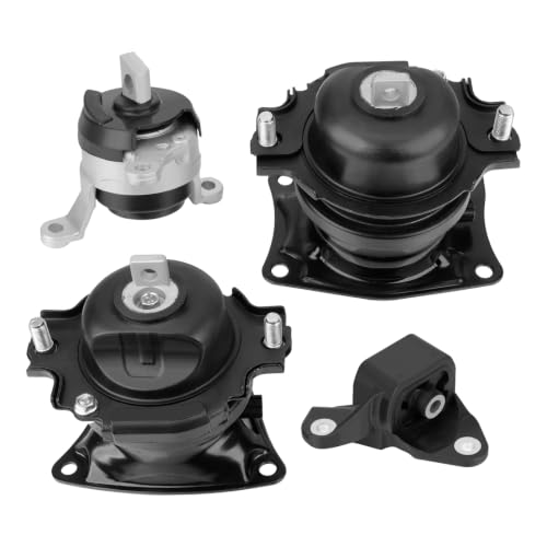 4Pcs Engine Motor Mount & Trans Mount Fit for Acura MDX 2014-2016;for Honda Pilot 6 Speed Trans 2016-2020 & Ridgeline 2017-2020 V6 3.5L Replaces A45002 50830TZ5A01 A45003 A65093 A65094 - size: Acura MDX 2014-2016 Honda Pilot 2016-2020