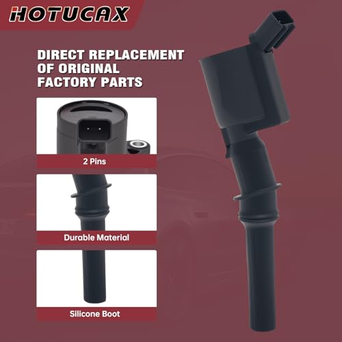 DG508 Ignition Coils & SP508 Iridium Spark Plug Set FD503 SP493, 8 Pack - size: DG508 & Spark Plugs