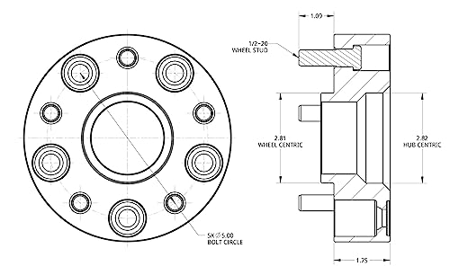 Spidertrax WHS021 Blue Wheel Spacer Kit