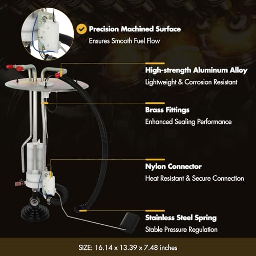 OCPTY Electric Fuel Pump for Ford F-250 Super Duty F-350 Super Duty