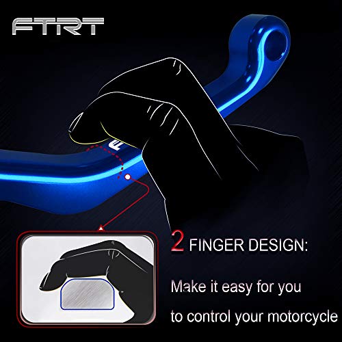 Pivot Dirt Bike Brake Clutch Levers Compatible with TTR125 L LE LW 00-18/ TTR250 93-13/ XT250X 06-16/ Tricker 04-16/ DT230 Lanza 97-13/ WR250R WR250X 07-17/ SEROW225 SEROW250 1986-2016, Blue - color: Blue, size: TTR125/ TTR250/ XT250X/ DT230/ WR250R/SEROW