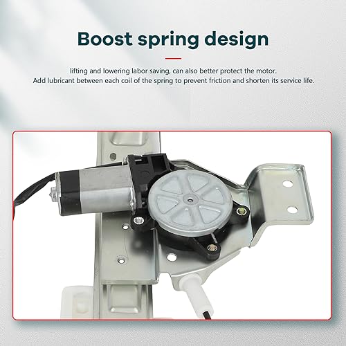 FINDAUTO 748-538 Power Window Regulator for 2007-2012 for Dodge Caliber - style: 2007-2012 for Dodge Caliber