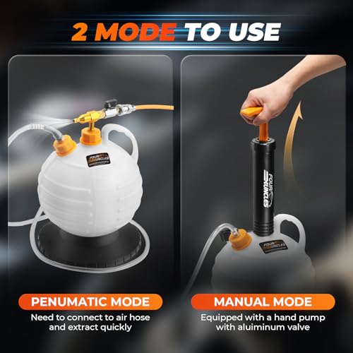 FOUR UNCLES 6L Manual and Pneumatic Oil Extractor Pump