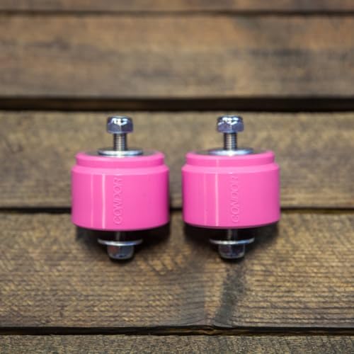 E30 M20 VIP Engine Mount Set | Compatible with BMW E30 | 70A Polyurethane OEM+ Street | Condor Speed Shop | Made in USA | 1984-1991 323 325e 325es 325i 325is - size: M20 | Standard, style: VIP | Poly | Street