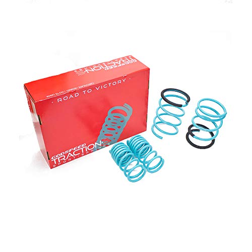 Godspeed LS-TS-AA-0005 Traction-S Performance Lowering Springs, Reduce Body Roll, Improved Handling, Set of 4, compatible with Acura RSX (DC5) 2005-2006 - size: 2005-06 RSX