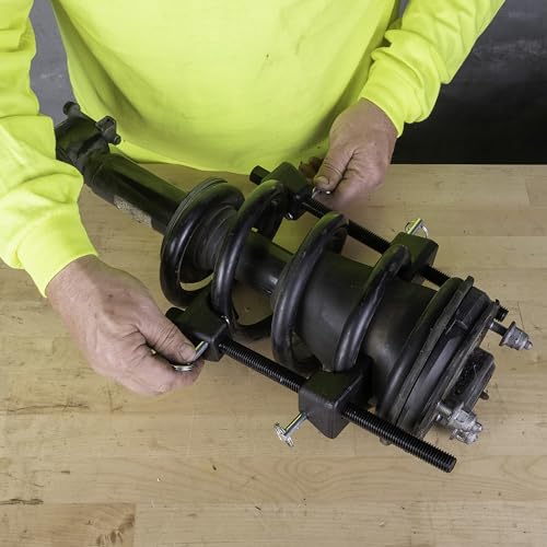 OEMTOOLS MacPherson 10.75 Inch Strut Spring Compressor, Forged Hooks - style: Clamshell