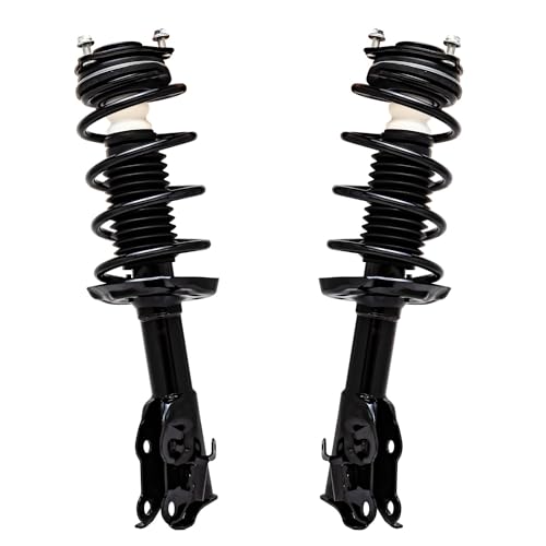 Detroit Axle - 1.8L Front Steering Knuckles Kit for 2006-2011 Honda Civic - size: 4QU47721/ Big strut kit