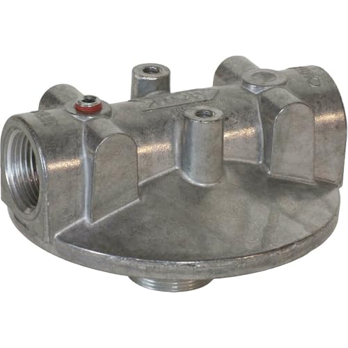 Fill-Rite 700ACCF7017 1" NPT Inlet and Outlet, 1 1/2" - 16 UNF, Aluminum Filter Head - style: 1" Filter Head
