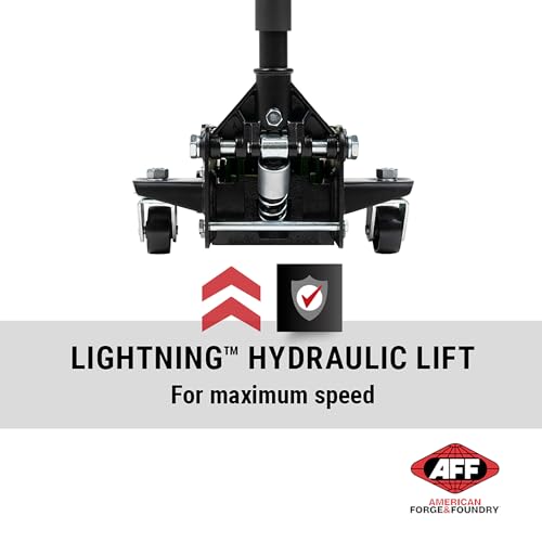 AFF Viking 3.5 Ton Floor Jack - Lightning Lift Hydraulic Car Jack - Heavy Duty - style: Standard Profile