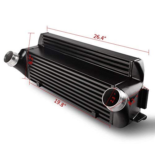 New Black Front Performance Intercooler Kit
