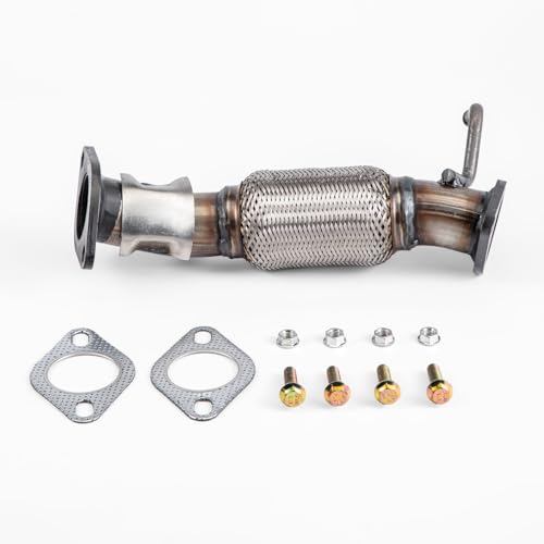 409 Stainless Steel Front Exhaust Flex Pipe for 11-14 Sonata 52547 - size: for 11-14 Sonata 2.4L