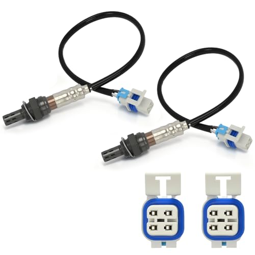 234-4407 234-4651 Downstream O2 Sensor Complete Kit for Buick Chevrolet Cadillac GMC 2000-2008 V6 V8 - Direct Fit Oxygen Sensor Set (Includes 2x 234-4407 Sensors) - size: 234-4407 * 2