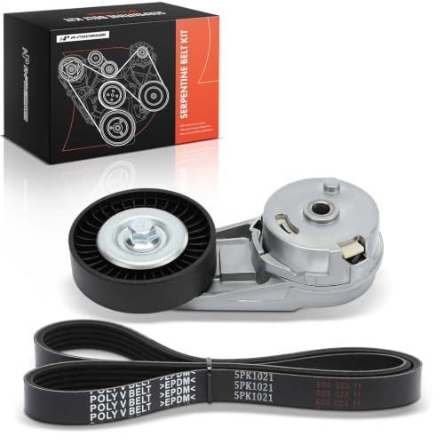 A-Premium Engine Serpentine Belt Drive Kit with Tensioner