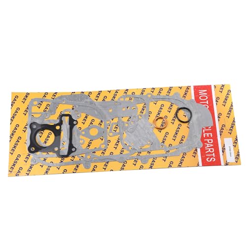 Minho GY6 50cc Complete Standard Case Engine Gasket Kit Fit for Chinese GY6 4-Stroke 139QMA 139QMB Engine Scooter Moped ATV Go Kart,39mm Cylinder Gasket