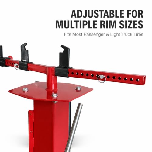 Manual Tire Changer, Hand Tire Bead Breaker Mounting Tool for 4"–16.5" Tires