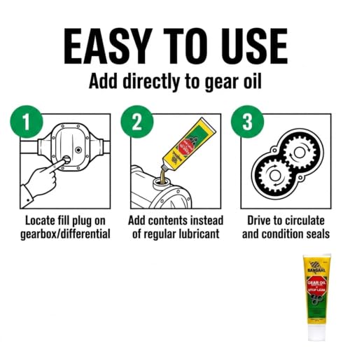 Bardahl Gear Oil Additive StopLeak Extreme Pressure Seal Conditioner 8 oz - size: 8 Ounce