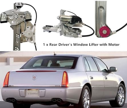 SHOWSEN 741-583 Rear Left Window Regulator W/Motor Fit 2000-2005 DeVille - color: 741-583, size: Rear Left Driver Side