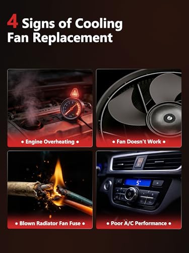 Engine Radiator Cooling Fan Assembly for Honda Pilot 2003 2004 Acura MDX - style: Honda Pilot 2003-2008