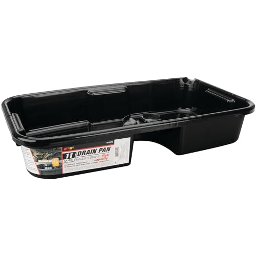 Performance Tool W4079 11-Quart Automotive Oil Drain Pan with Filter Stand - style: 11 Quart Drain Pan