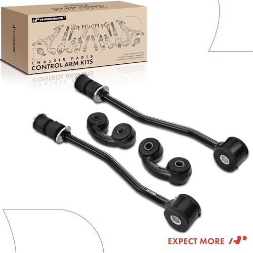 A-Premium Front & Rear Sway Bar Link Stabilizer Bar End Link Kit