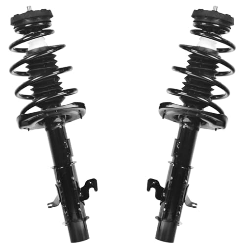 Detroit Axle - 6.2L Front Struts Control Arms for 2010-12 Chevrolet Camaro - size: 4CQ50678/Big Kit