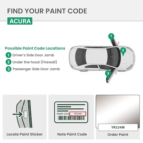 ERA Paints - YR524M - Naples Gold Metallic for ACURA Exact OEM Color Match Automotive Touch Up Paint for Cars - Spray Paint with Premium Spray Nozzle - 2K Pro Kit - Made in USA - style: Spray - 2K Pro Kit