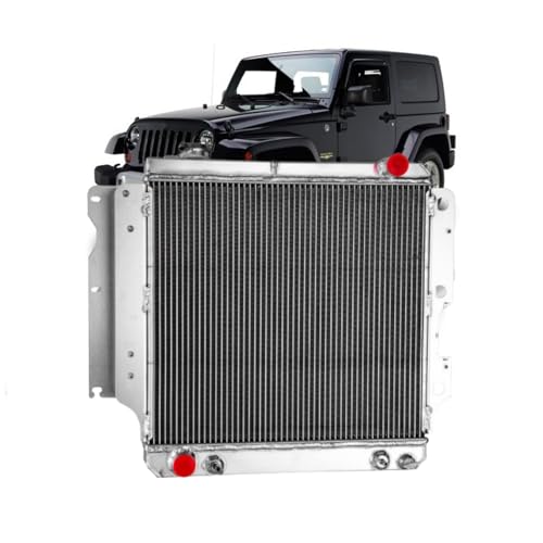 3 Row Radiator For Jeep Wrangler TJ YJ 2.4 2.5 4.0 4.2L 1987-2006 - size: 3 Row Radiator