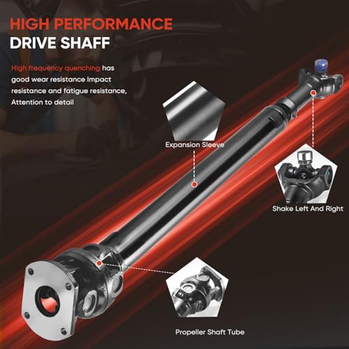 938-801 Drive Shaft - Front Driveshaft Propeller Drive Shaft Assembly - color: 938-801