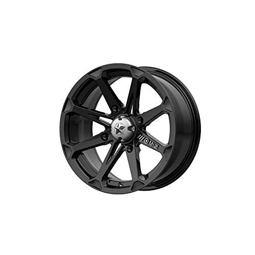 MSA M12 Diesel ATV Wheels/Rims Black 14" Can-Am Commander Maverick Renegade Outlander Defender