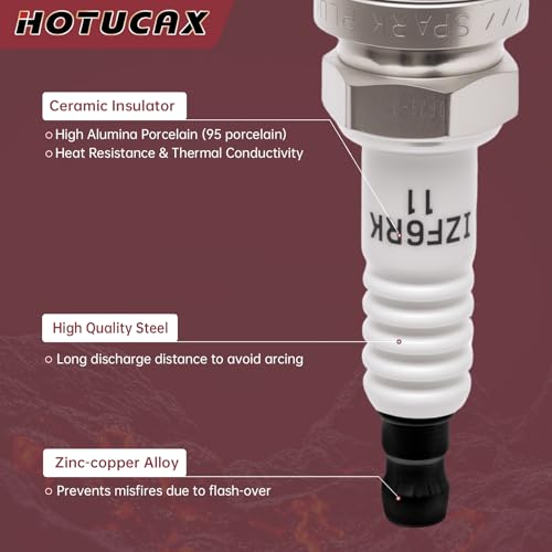 UF582 Ignition Coils & Iridium Spark Plug Set, 4 Pack - size: UF582 & Spark Plugs