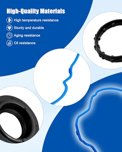 VS50801R Engine Valve Cover Gasket Set Fit for Ford Escape Fusion Mazda Tribute Mercury Mariner Milan 3.0L V6 DOHC 2009-2012 Replace VS50718