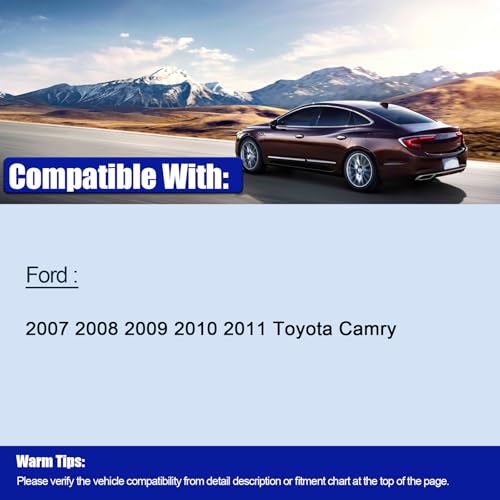 Front Tie Rod Ends Kit for Toyota Camry 2007 2008 2009 2010 2011, 4Pcs
