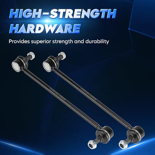 Rear Strut Assembly & Sway Bar Links 2007-2012 Camry Exc. SE Models, for 2008-2012 Toyota Avalon, Shock Absorbers Replace 172309 172310 4PCS - size: 07-12 Rear