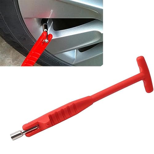 2 Pack Valve Stem Puller Installer Tool Car Tire Valve Core Remover with Long Handle No Scratch Valve Stem Removal Tool for Schrader Valves Cores TPMS Sensor Tire Pressure Monitoring Sensor