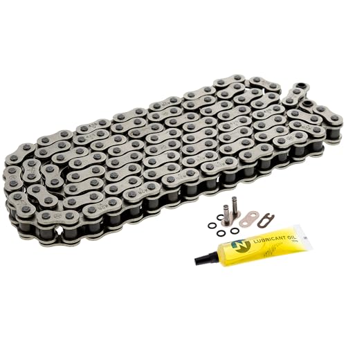 NICHE Drive Sprocket Chain Combo for Kawasaki KLX140 Front 14 Rear 50 Tooth 428 O-Ring 122 Links - size: O-Ring Chain