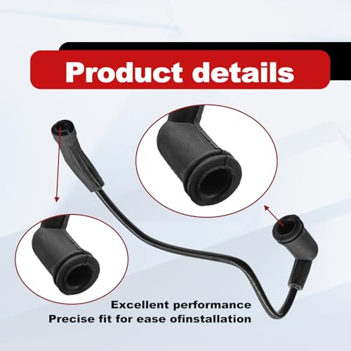 Fuel Pressure Regulator Vacuum Line Tube Compatible with GMC Sierra for Chevrolet Silverado Suburban Tahoe Colorado Avalanche Yukon 4.8 5.3 6.0 1999-2005 Replaces 17113556