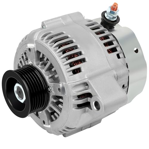 SCITOO 13715 Alternator 100Amp for Lexus GS400 1998-2000, GS430 2001-2005 - size: 130A, style: 104210-4480 Alternator