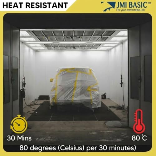 Automotive Masking Tape and Plastic Sheeting – 59/35/18 inch Car Painting